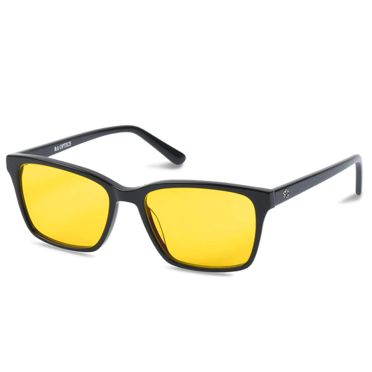 Ra Optics Maxwell Frame with Daylight Lenses - Premium Science-Based Blue Light Glasses for Screens - Prevent Eyestrain Headaches and Fatigue - Supercharge Energy Levels Focus and Productivity