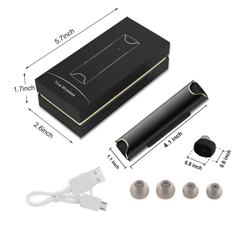 TWS 7 Waterproof Sports Bluetooth Earbuds