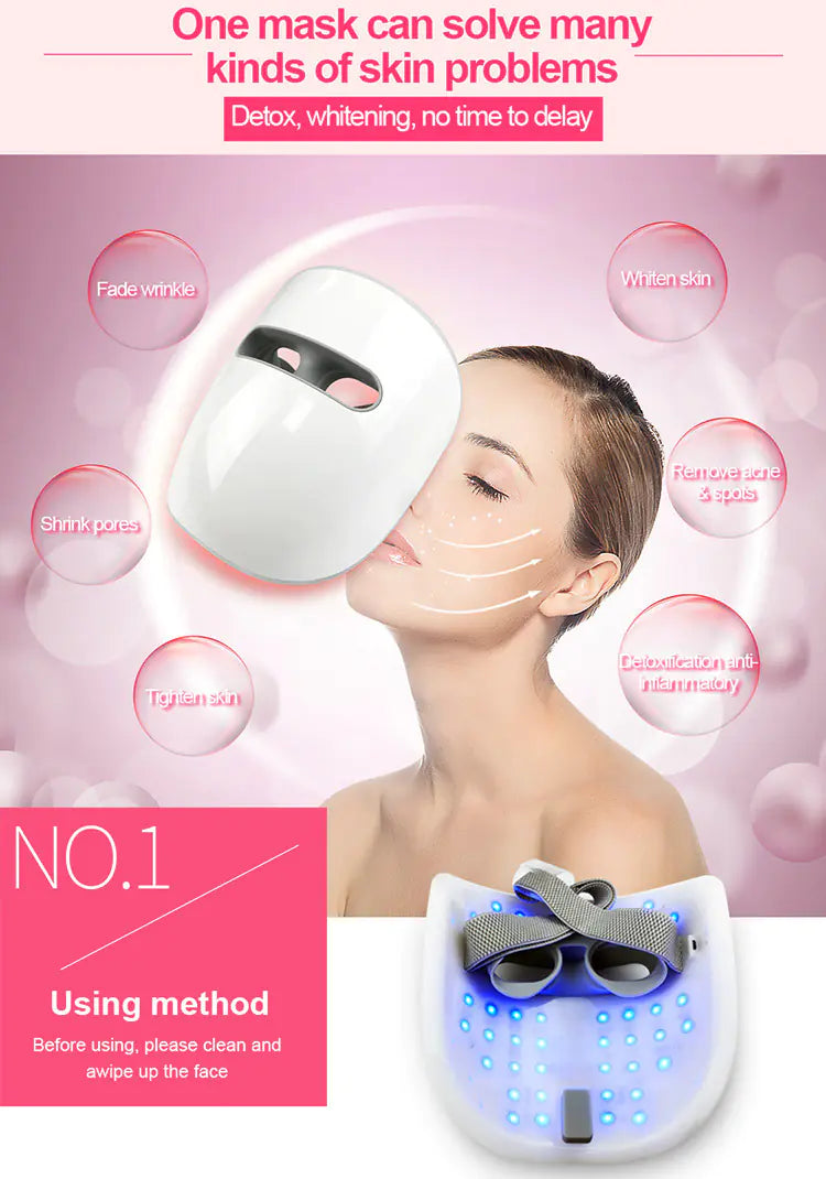 LED Photon Skin Care Face Mask